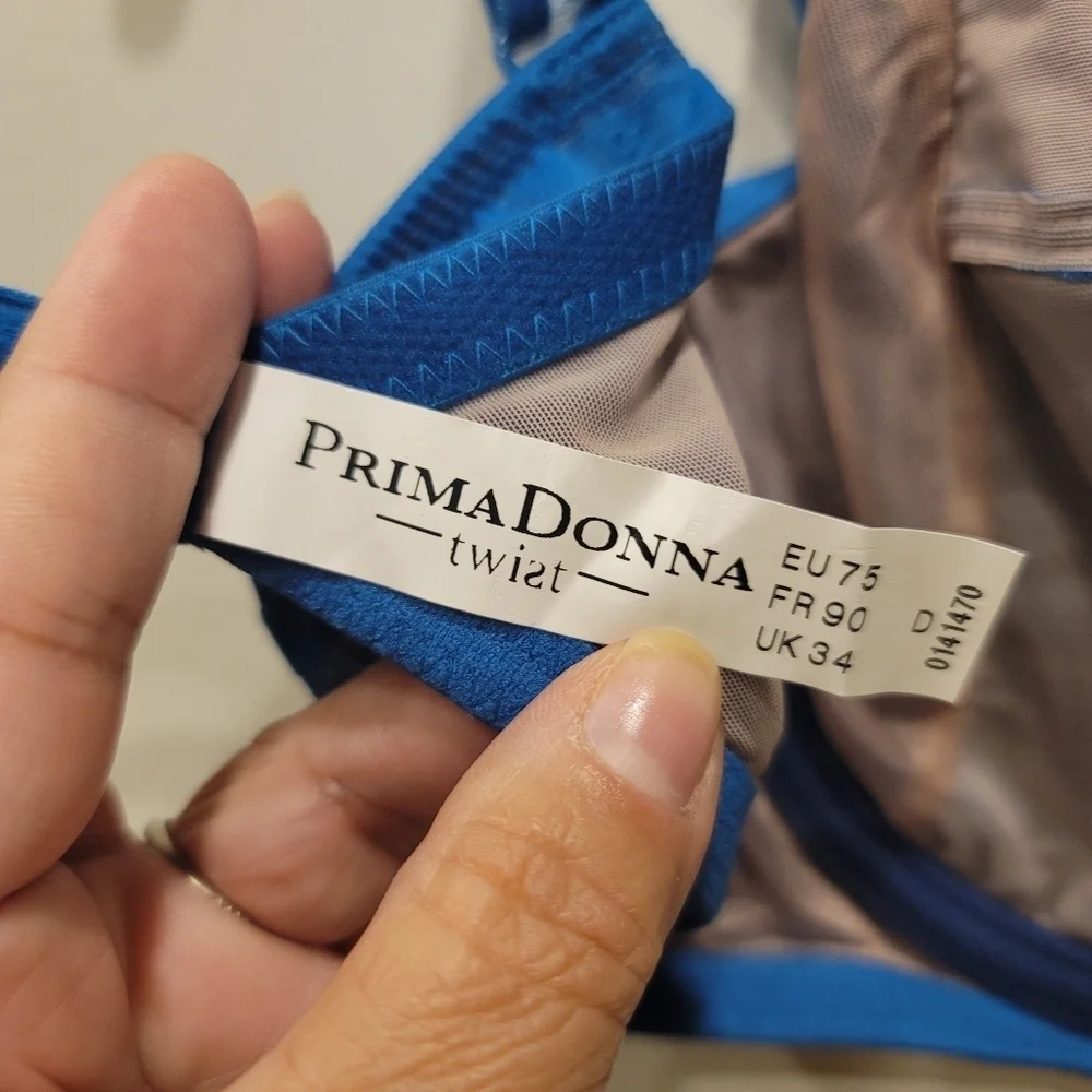 Sz 34D UK/US & M NWT PrimaDonna Twist "Only You" Bra & Panty Set - Picture 6 of 14
